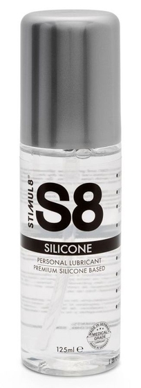 Лубрикант на силиконовой основе S8 Premium Silicone - 125 мл. - фото, цены
