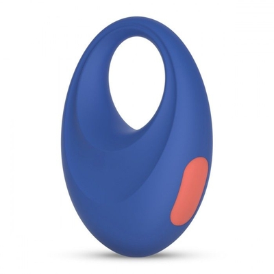 Синее эрекционное кольцо Rrring Casual Date Cock Ring - фото, цены