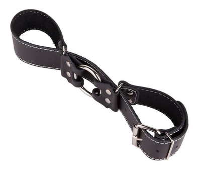 Кожаные ременные наручники - фото, цены