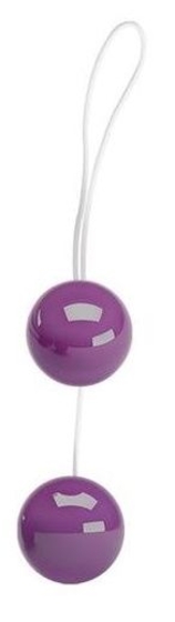 Фиолетовые вагинальные шарики Twins Ball - фото, цены