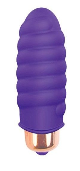 Фиолетовая вибропуля Sweet Toys - 5,3 см. - фото, цены