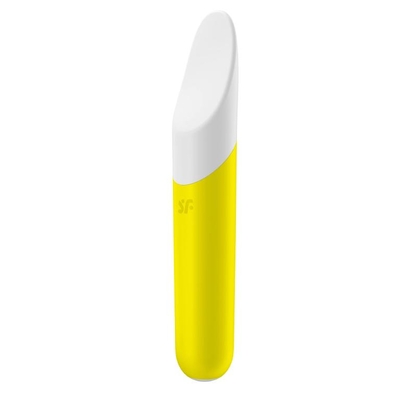 Желтый мини-вибратор Ultra Power Bullet 7 - фото, цены