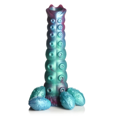 Фантазийный фаллоимитатор Galactic Breeder Ovipositor Silicone Dildo - 22 см. - фото, цены