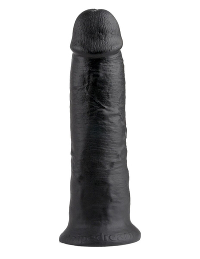Чёрный фаллос-гигант 10 Cock - 25,4 см. - фото, цены