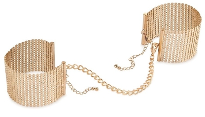 Дизайнерские золотистые наручники Desir Metallique Handcuffs Bijoux - фото, цены