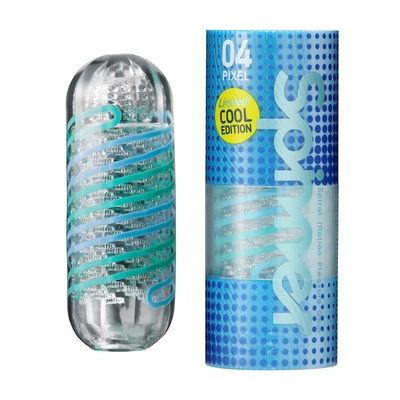 Мастурбатор с охлаждающей смазкой Spinner Pixel Limited Cool Edition - фото, цены