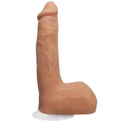 Телесный фаллоимитатор-реалистик Signature Cocks Seth Gamble со съемной присоской - 20,3 см. - фото, цены