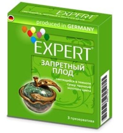 Презервативы Expert Запретный плод - 3 шт. - фото, цены