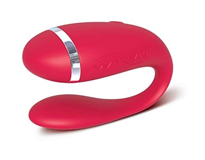 Красный вибратор для пар на батарейках We-Vibe Special Edition - фото, цены