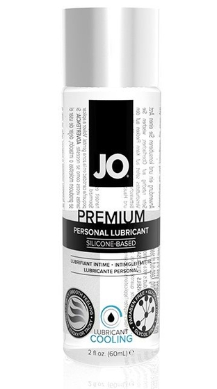 Охлаждающий лубрикант на силиконовой основе Jo Personal Premium Lubricant Cooling - 60 мл. - фото, цены