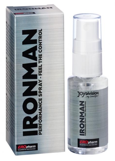 Пролонгатор-спрей для мужчин Ironman Spray - 30 мл. - фото, цены