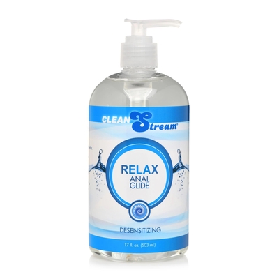 Анальный лубрикант на водной основе Relax Desensitizing Anal Lube - 503 мл. - фото, цены