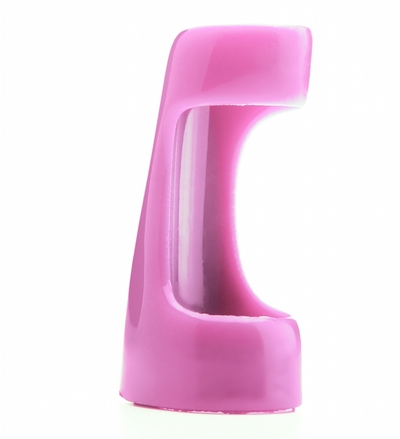 Розовая вибронасадка-эректор на пенис Vibrating Sleeve - фото, цены