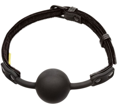 Черный кляп-шарик Boundless Ball Gag - фото, цены