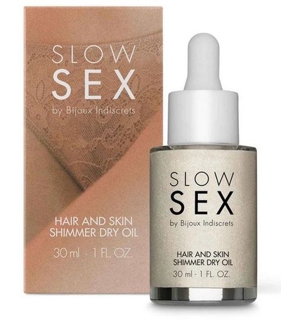 Мерцающее сухое масло для волос и кожи Hair And Skin Shimmer Dry Oil - 30 мл. - фото, цены