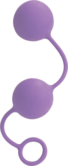 Фиолетовые вагинальные шарики Lia Love Balls - фото, цены