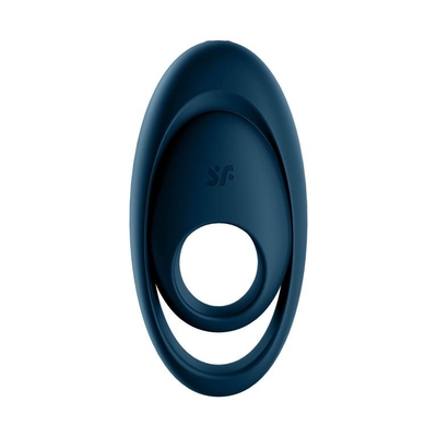 Темно-синее эрекционное кольцо Glorious Duo - фото, цены