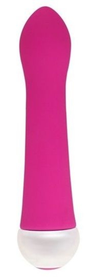 Розовый вибратор Fashion Succubi Caressing Vibe - 14,5 см. - фото, цены