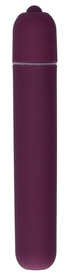Фиолетовая вибропуля Bullet Vibrator Extra Long - 10,5 см. - фото, цены