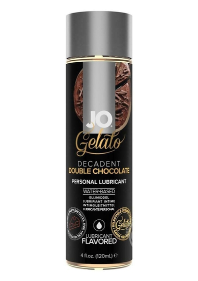 Лубрикант с ароматом шоколада Jo Gelato Decadent Double Chocolate - 120 мл. - фото, цены