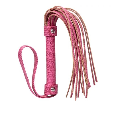 Розовая плеть Tickle Me Pink Flogger - 45,7 см. - фото, цены