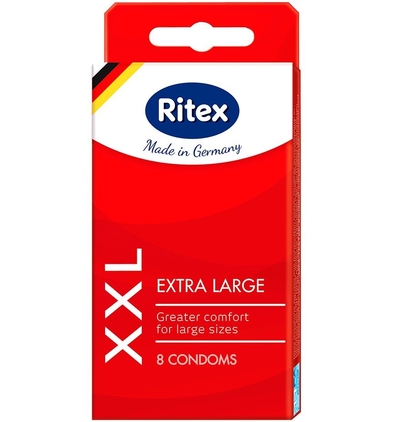 Презервативы увеличенного размера Ritex Xxl - 8 шт. - фото, цены