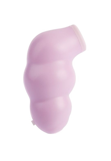 Розовый не перезаряжаемый вакуумный стимулятор Swirl - фото, цены
