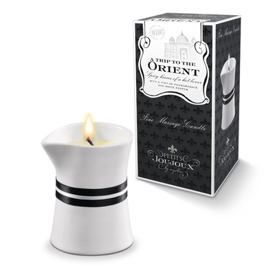 Массажное масло в виде малой свечи Petits Joujoux Orient с ароматом граната и белого перца - фото, цены