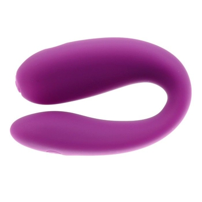 Фиолетовый стимулятор для пар с вибропулей - фото, цены