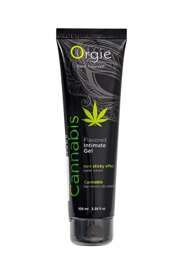 Интимный гель на водной основе Orgie Lube Tube Cannabis - 100 мл. - фото, цены