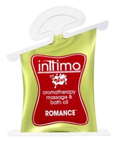 Масло для массажа Inttimo Romance с ароматом кедра и пачули - 10 мл. - фото, цены