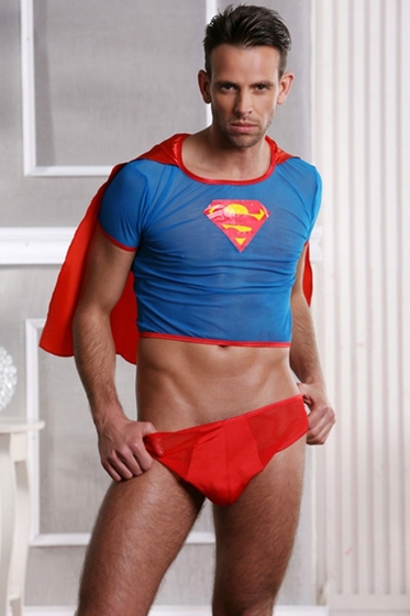 Мужской эротический костюм Супермена - фото, цены