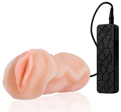 Мастурбатор-вагина Realstuff Vibrating Masturbator Pussy с 10 режимами вибрации - фото, цены