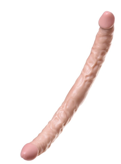 Двусторонний фаллоимитатор Realstick Nude - 42,5 см. - фото, цены