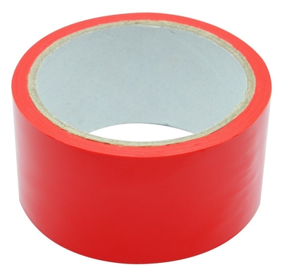 Красный скотч для связывания Bondage Ribbon - 18 м. - фото, цены