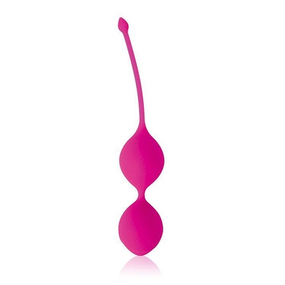 Ярко-розовые вагинальные шарики Cosmo - фото, цены