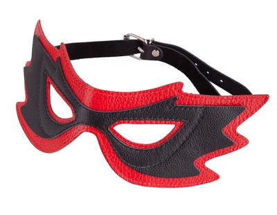Чёрно-красная маска с прорезями для глаз - фото, цены