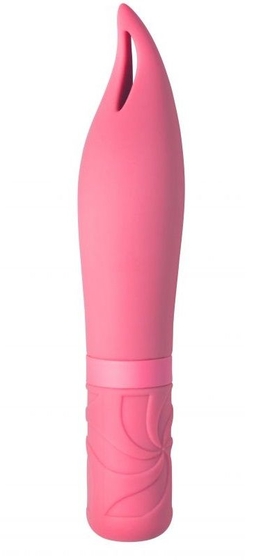 Розовый мини-вибратор Airy’s Mystery Arrow - 15,2 см. - фото, цены
