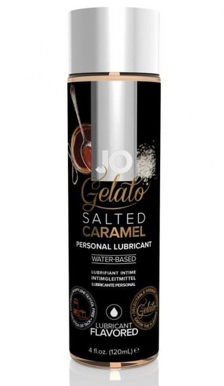 Лубрикант с ароматом солёной карамели Jo Gelato Salted Caramel - 120 мл. - фото, цены
