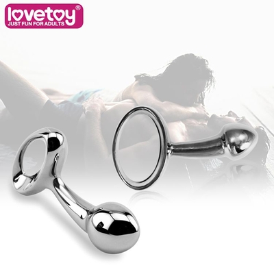Серебристая втулка Lovetoy Luxury из металла - 10 см. - фото, цены