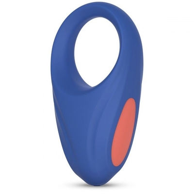 Синее эрекционное кольцо Rrring First Date Cock Ring - фото, цены