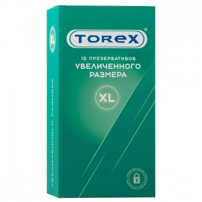Презервативы Torex Увеличенного размера - 12 шт. - фото, цены