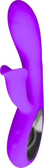 Фиолетовый вибратор-кролик Mrs. Jia - 20 см. - фото, цены
