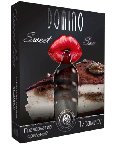 Презерватив Domino Sweet Sex Тирамису - 1 шт. - фото, цены