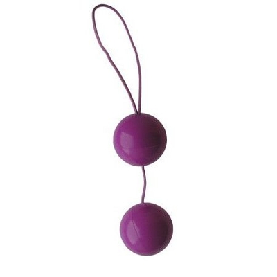 Фиолетовые вагинальные шарики Balls - фото, цены
