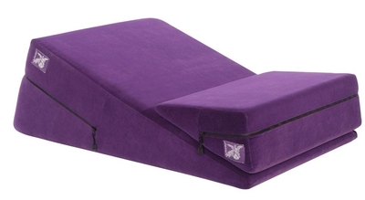 Фиолетовая подушка для секса из двух частей Liberator Wedge/Ramp Combo - фото, цены
