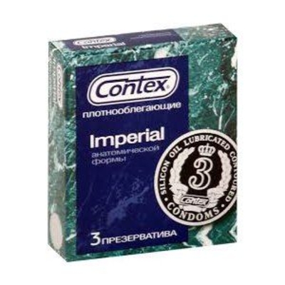 Плотно облегающие презервативы Contex Imperial - 3 шт. - фото, цены