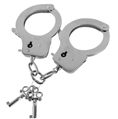 Наручники из листового металла с ключами Metal Handcuffs - фото, цены