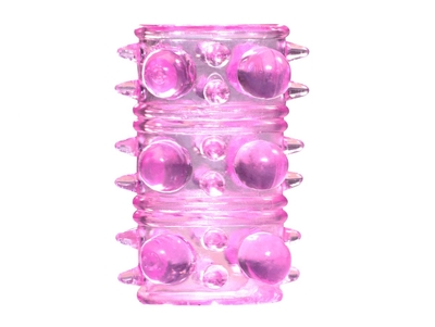 Розовая насадка на пенис Rings Armour - фото, цены