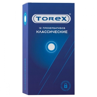 Гладкие презервативы Torex Классические - 12 шт. - фото, цены